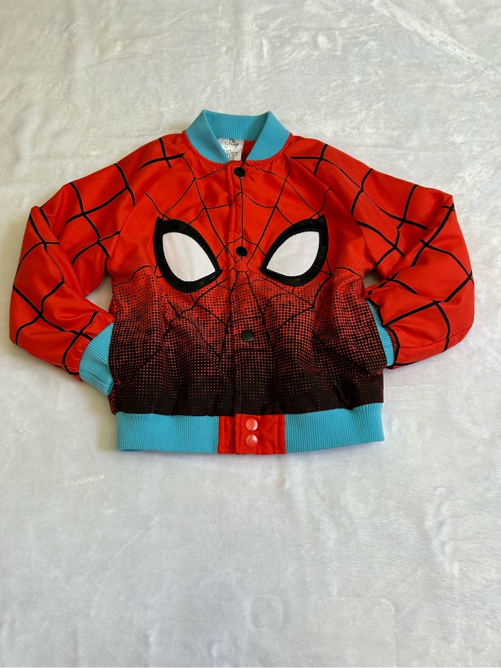 Marvel Spider-Man Kids Bomber Jacket Size 4